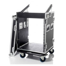 Flight cases 19" Professional series with mixer holder and wheels