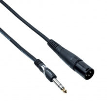 Active loudspeaker cables - Ø 6,3 mm jack TRS - cannon male