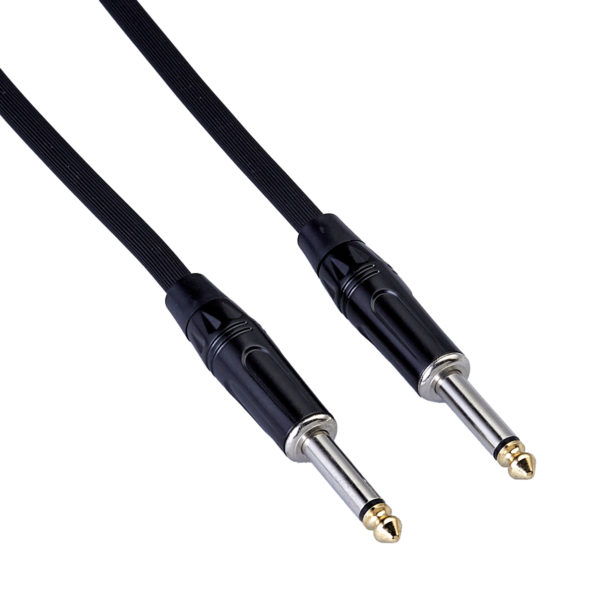 Instrument cables - jack Ø 6,3 mm - jack Ø 6,3 mm - striped