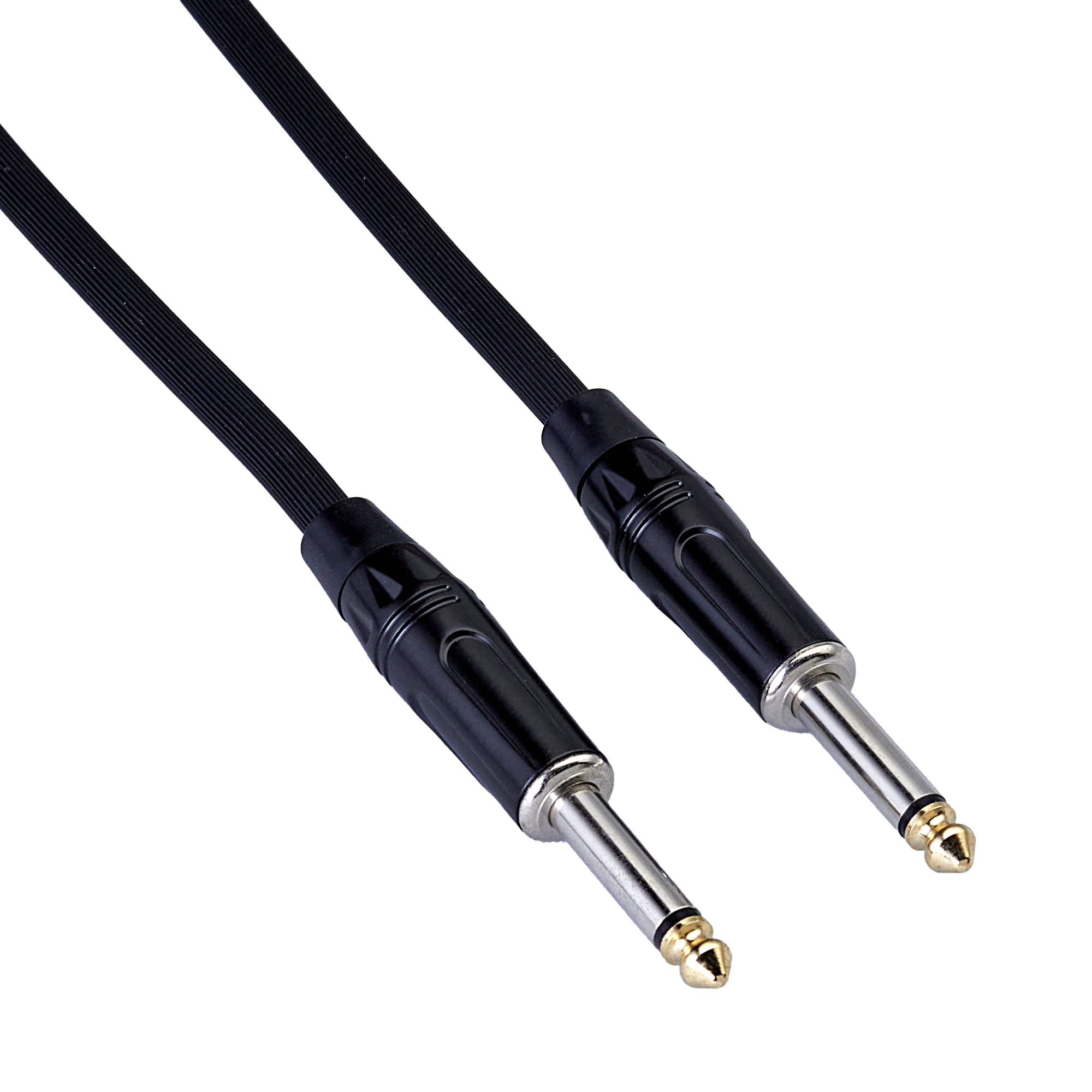 Instrument cables series – jack Ø 6,3 mm – jack Ø 6,3 mm – striped