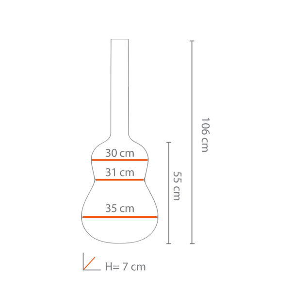 Bag training per elettrica - dimensioni