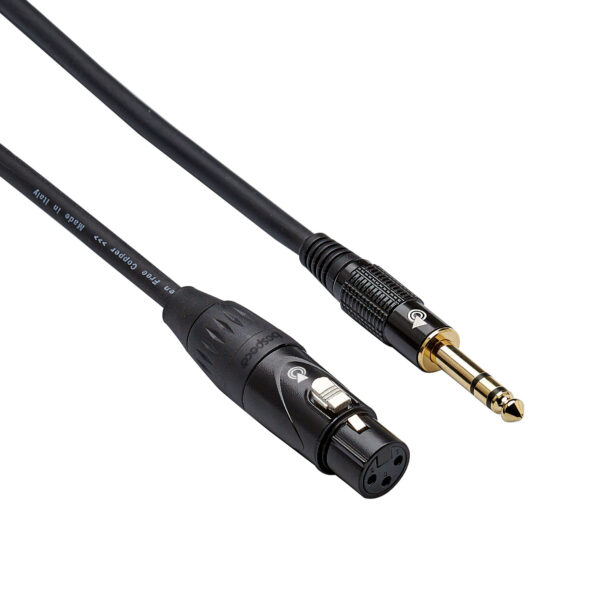 EASXF600 - cavo assemblato serie Eagle Pro - Jack 6,3 TRS - Cannon Femmina