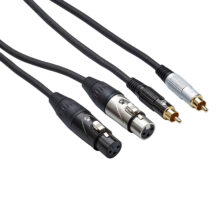 EAY2F2R500 - cavo assemblato serie Eagle Pro - 2 x RCA - 2 x Cannon Femmine