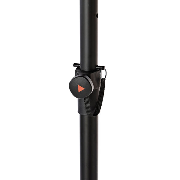 BP215AP - Coppia di supporti in alluminio pneumatici per casse - manopola