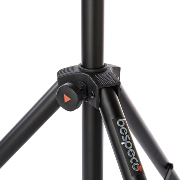 BP215AP - Coppia di supporti in alluminio pneumatici per casse - raccordo gambe