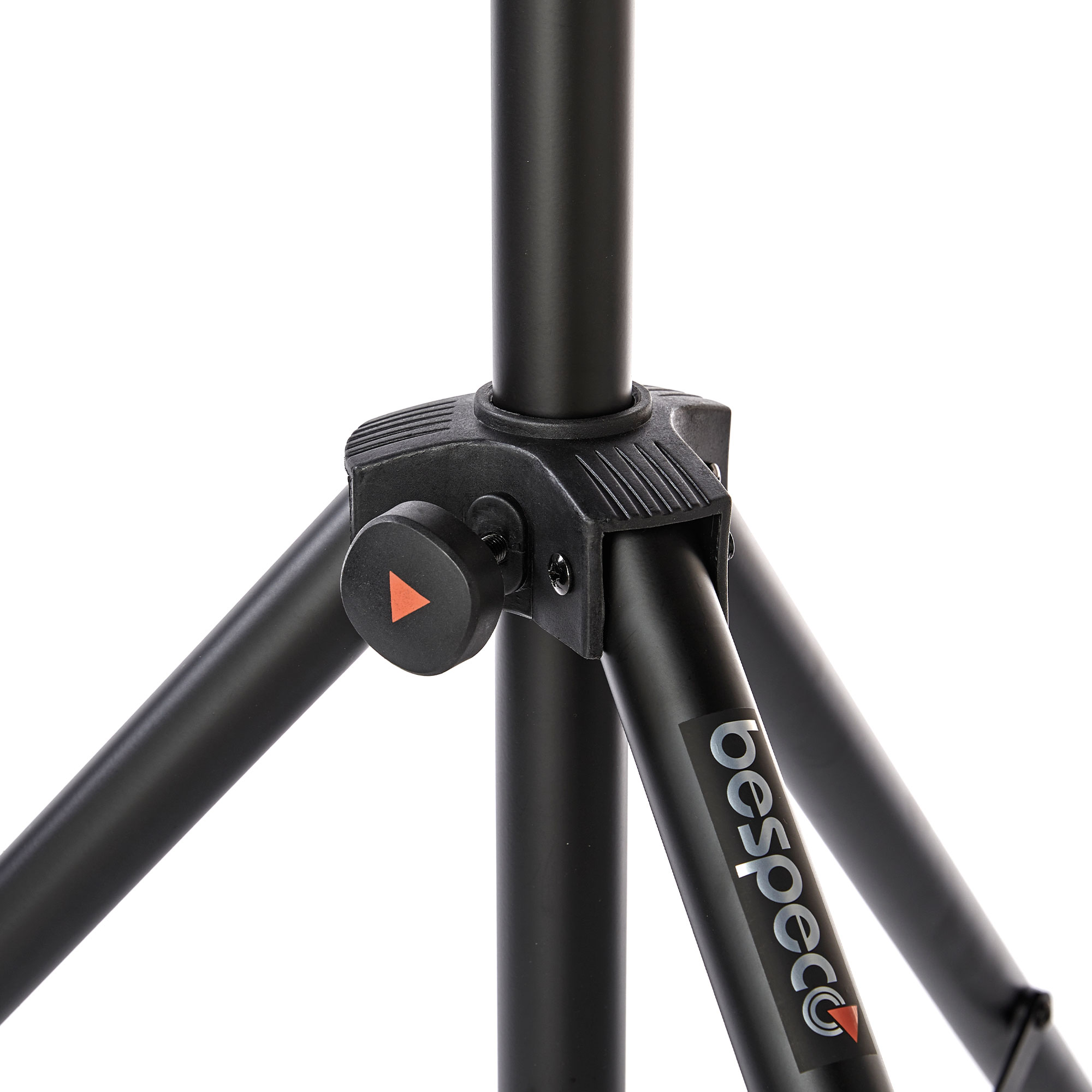 BP215AP – Coppia di supporti in alluminio pneumatici per casse – raccordo gambe