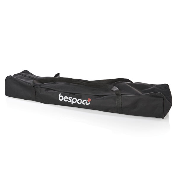 BP215AP - Coppia di supporti in alluminio pneumatici per casse - borsa