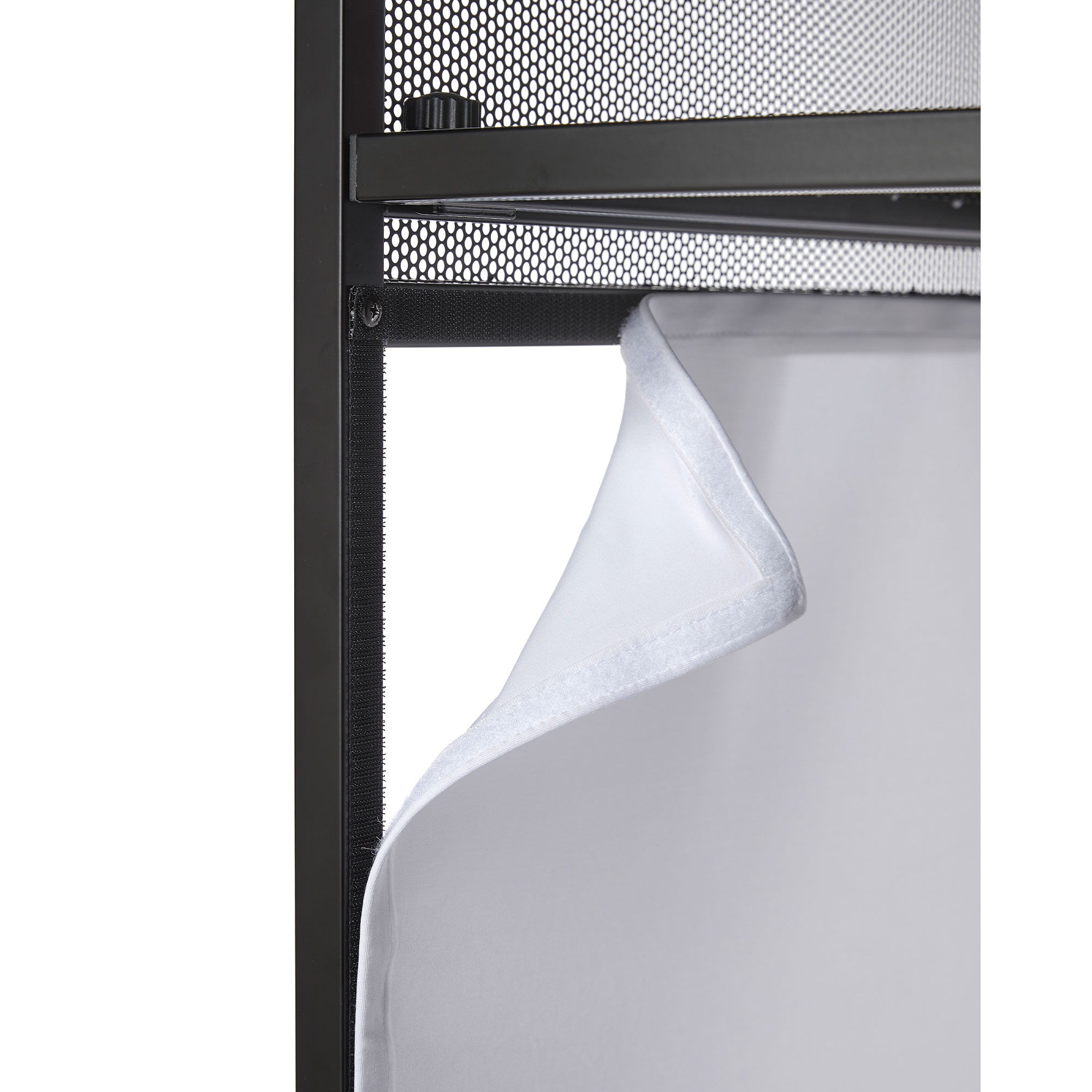 DJTABM – Tavolo DJ pieghevole con struttura in acciaio – particolare strap