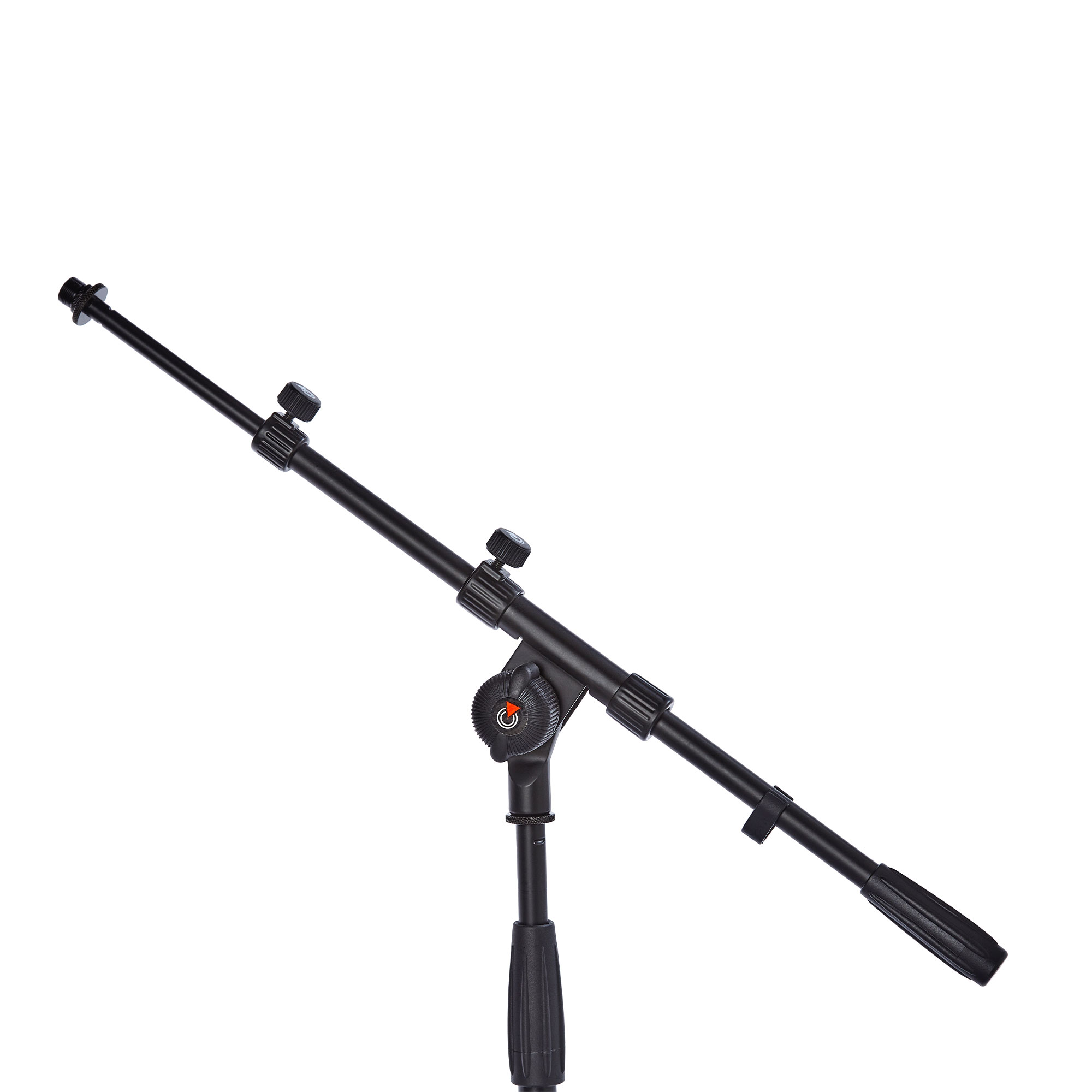 MS1NR – Asta microfonica professionale telescopica a giraffa, di dimensioni ridotte e base rotonda – telescopica