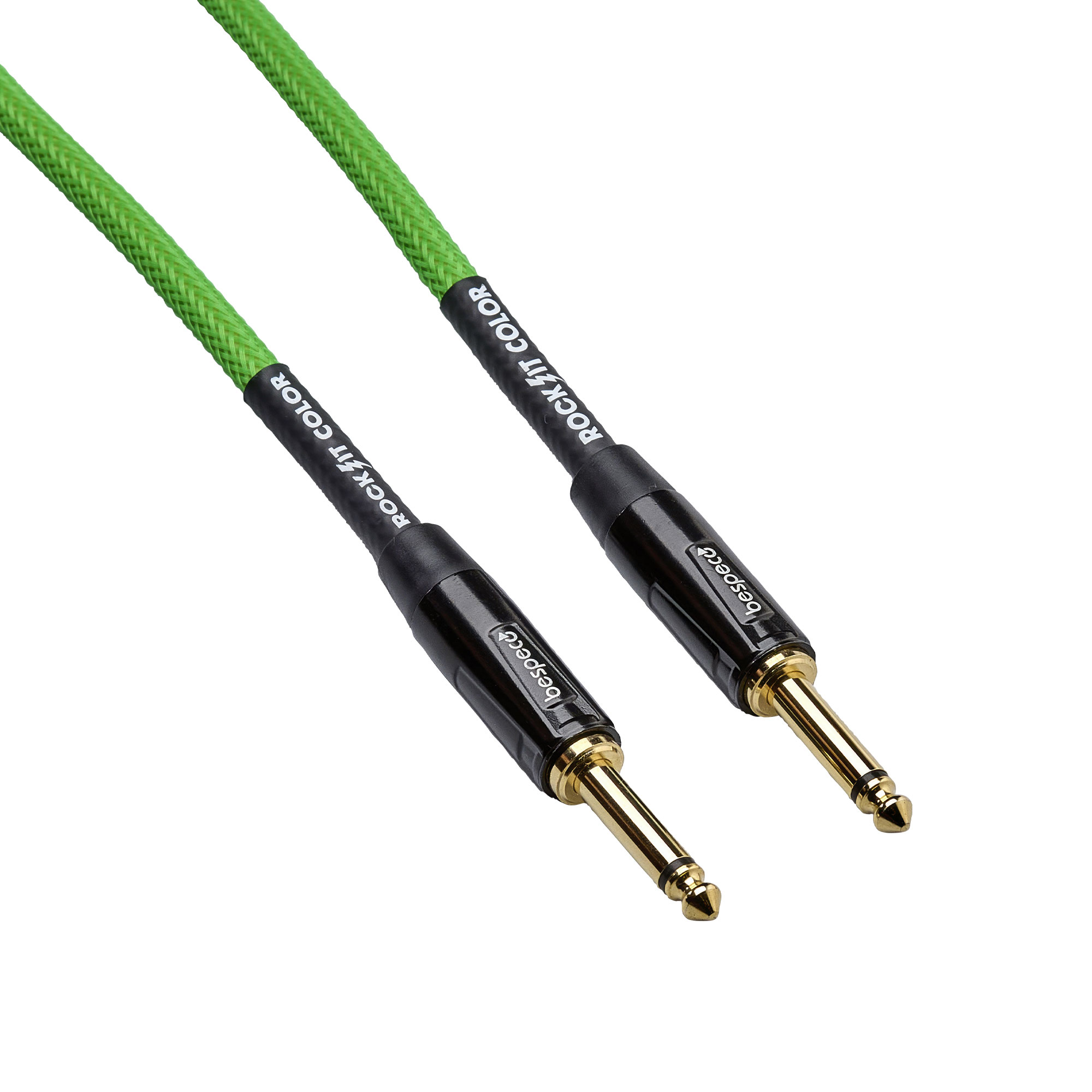 RKJJ450GN – Cavo assemblato serie Rock-It Color – Jack – Jack – Verde brillante