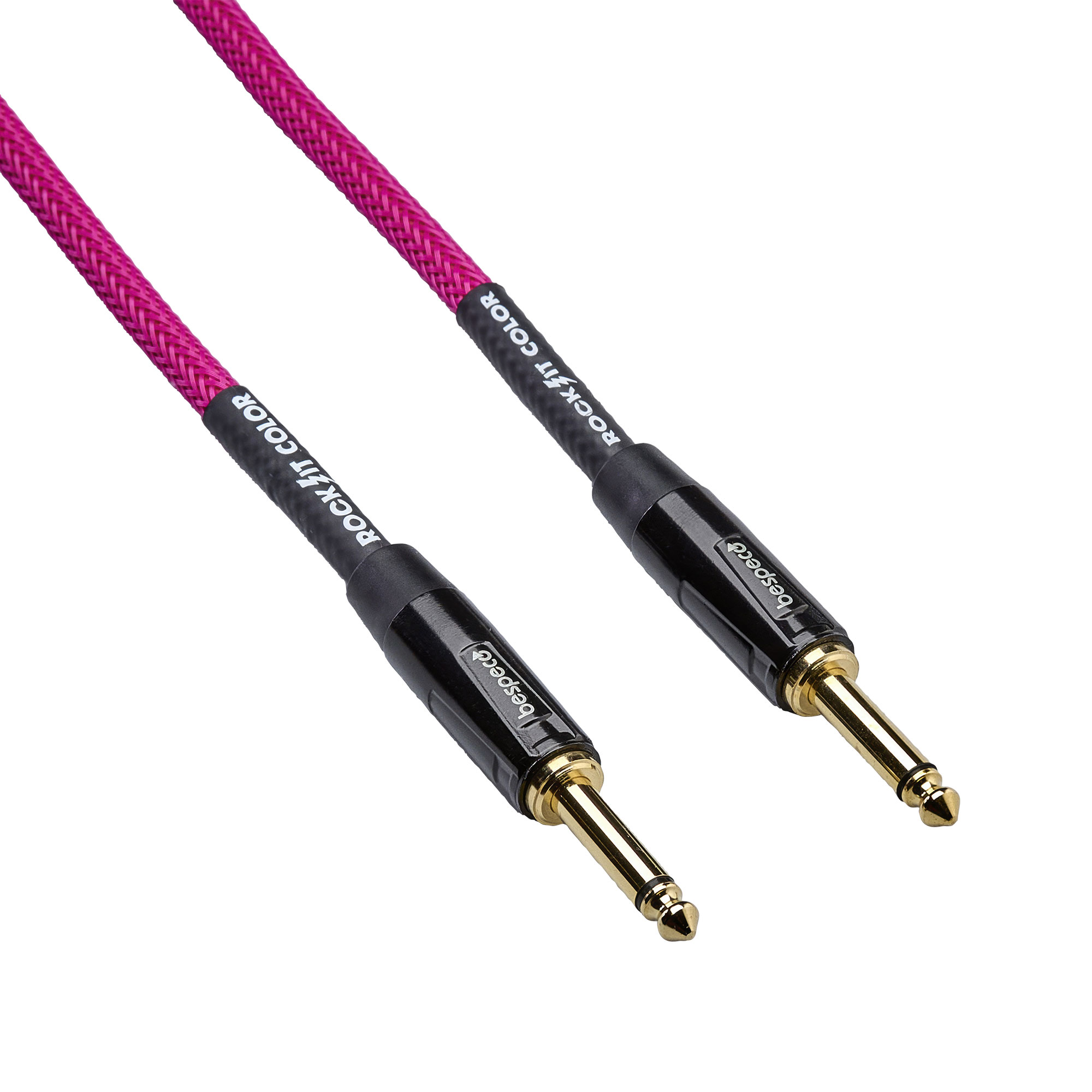 RKJJ450PK – Cavo assemblato serie Rock-It Color – Jack – Jack – Rosa brillante