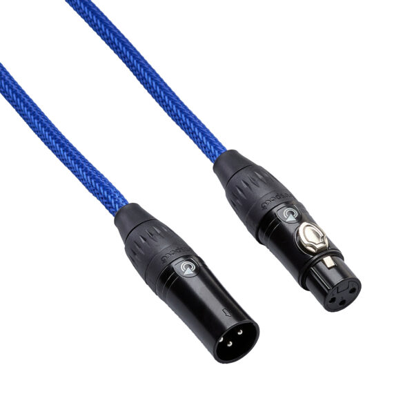 RKMB300PK - Cavo assemblato serie Rock-It Color - Cannon - Cannon - Blu Brillante