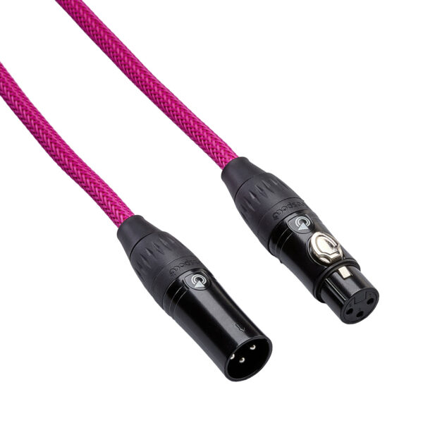 RKMB300PK - Cavo assemblato serie Rock-It Color - Cannon - Cannon - Rosa brillante